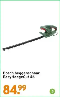 GAMMA Bosch heggenschaar EasyHedgeCut 46 aanbieding