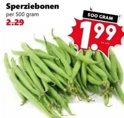 Coop Sperziebonen aanbieding