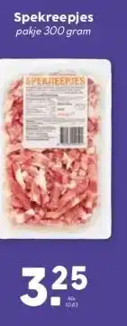 Coop Spekreepjes aanbieding