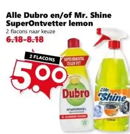 CoopCompact Alle Dubro en/of Mr. Shine SuperOntvetter lemon aanbieding