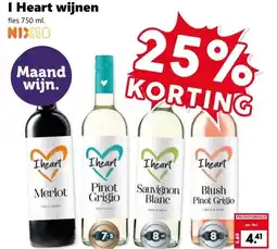 Coop I Heart wijnen aanbieding