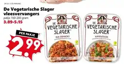 CoopCompact De Vegetarische Slager vleesvervangers aanbieding
