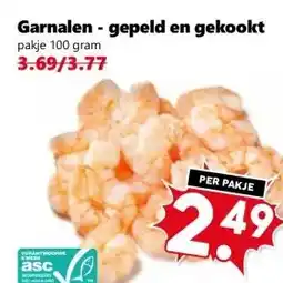 CoopCompact Garnalen - gepeld en gekookt aanbieding