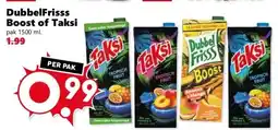 Coop DubbelFrisss Boost of Taksi aanbieding