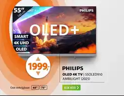 Expert Philips 55OLED910 Ambilight (2025) aanbieding