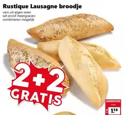 Coop Rustique Lausagne broodje aanbieding