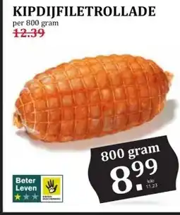 Coop KIPDIJFILETROLLADE aanbieding