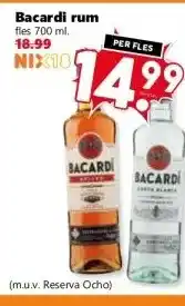 Coop Bacardi rum aanbieding