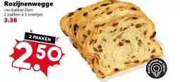 Coop Rozijnenwegge aanbieding