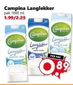 Coop Campina Langlekker aanbieding