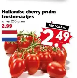 CoopCompact Hollandse cherry pruim trostomaatjes aanbieding