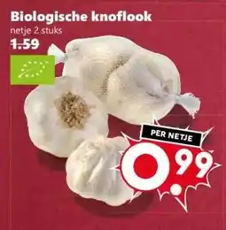 CoopCompact Biologische knoflook aanbieding