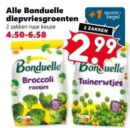 Coop Alle Bonduelle diepvriesgroenten aanbieding