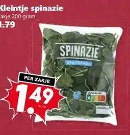 Coop Kleintje spinazie aanbieding