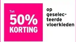 GAMMA op geselec- teerde vloerkleden aanbieding