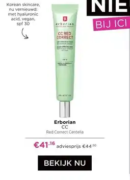 ICI Paris XL Erborian aanbieding