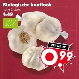 Coop Biologische knoflook aanbieding