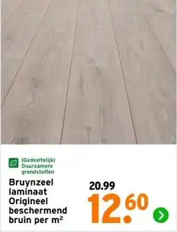 GAMMA Bruynzeel laminaat Origineel beschermend bruin aanbieding