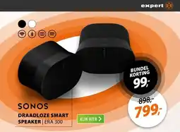 Expert Sonos ERA 300 Zwart aanbieding