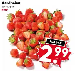 Coop Aardbeien aanbieding