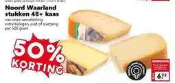 Coop Noord Waarland stukken 48+ kaas aanbieding