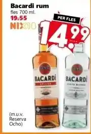 CoopCompact Bacardi rum aanbieding