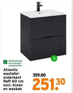GAMMA Atlantic wastafel- onderkast Raff aanbieding