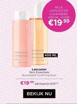 ICI Paris XL Lancaster Skin Essentials Bijvoorbeeld: Comforting Toner aanbieding
