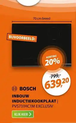 Expert Bosch PVS731HC1M EXCLUSIV aanbieding