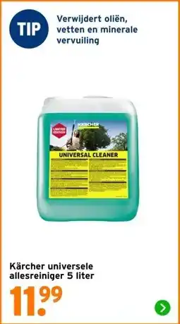 GAMMA Kärcher universele allesreiniger 5 liter aanbieding