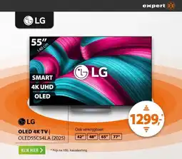 Expert LG OLED 4K 55C54LA (2025) aanbieding