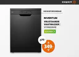 Expert Inventum VVW6008AB Zwart aanbieding