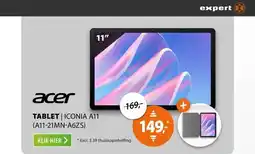 Expert Acer Iconia A11 (A11-21MN-A6ZS) + Folio Case aanbieding