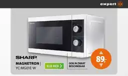 Expert Sharp YC-MG01E-W Wit aanbieding