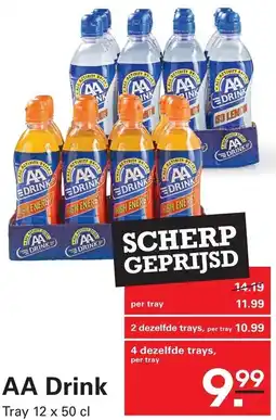 Sligro AA Drink aanbieding