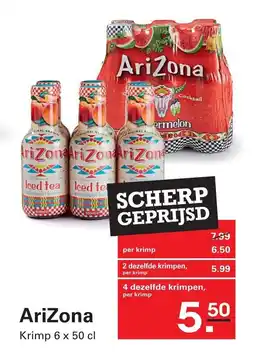 Sligro AriZona aanbieding
