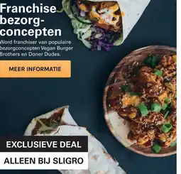 Sligro Franchise bezorg- concepten aanbieding