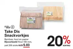 Sligro Take Dis Snackvorkjes aanbieding