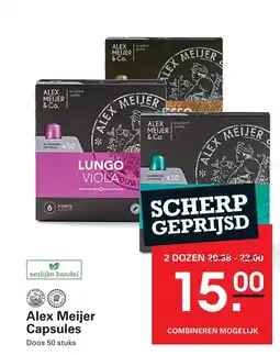 Sligro Alex meijer capsules aanbieding