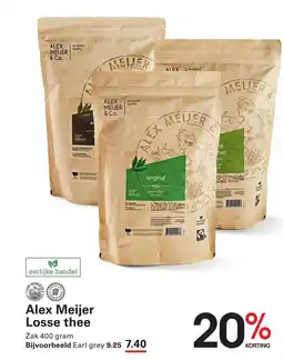 Sligro Alex Meijer Losse thee aanbieding