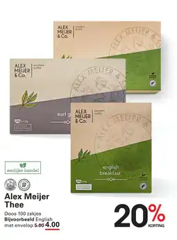 Sligro Alex Meijer Thee aanbieding