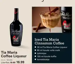 Sligro Tia Maria Coffee Liqueur aanbieding