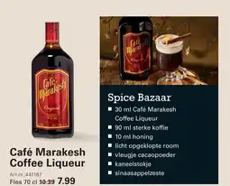 Sligro Café Marakesh Coffee Liqueur aanbieding