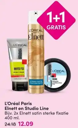 DA L'Oréal Paris Elnett en Studio Line aanbieding