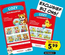 Boekenvoordeel Kleurkaarten aanbieding