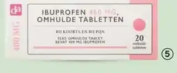 DA DA Pijnstillers ibuprofen aanbieding
