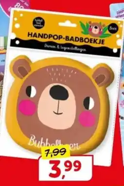 Boekenvoordeel Handpop-badboekje aanbieding