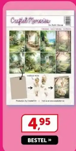 Boekenvoordeel Crafted Memories In full Bloom aanbieding
