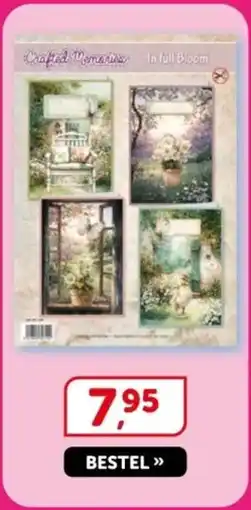 Boekenvoordeel Crafted Memories In full Bloom aanbieding