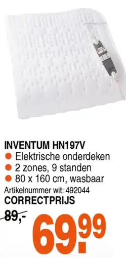 Correct INVENTUM HN197V aanbieding